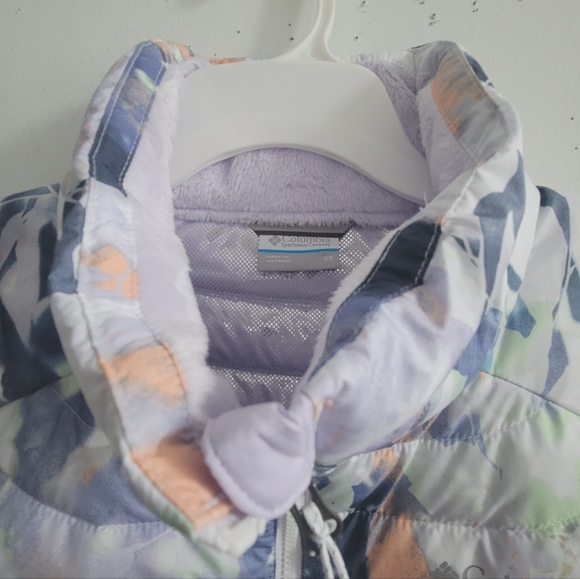 Columbia White Out Omni Heat  Womens Puffer Vest Size 2X - Picture 2 of 15